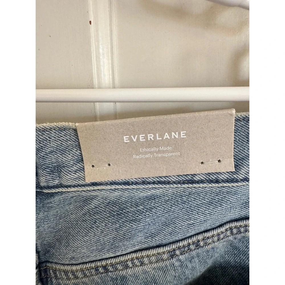 NWT Everlane organic cotton The Relaxed Straight Fit Jean size 26 regular